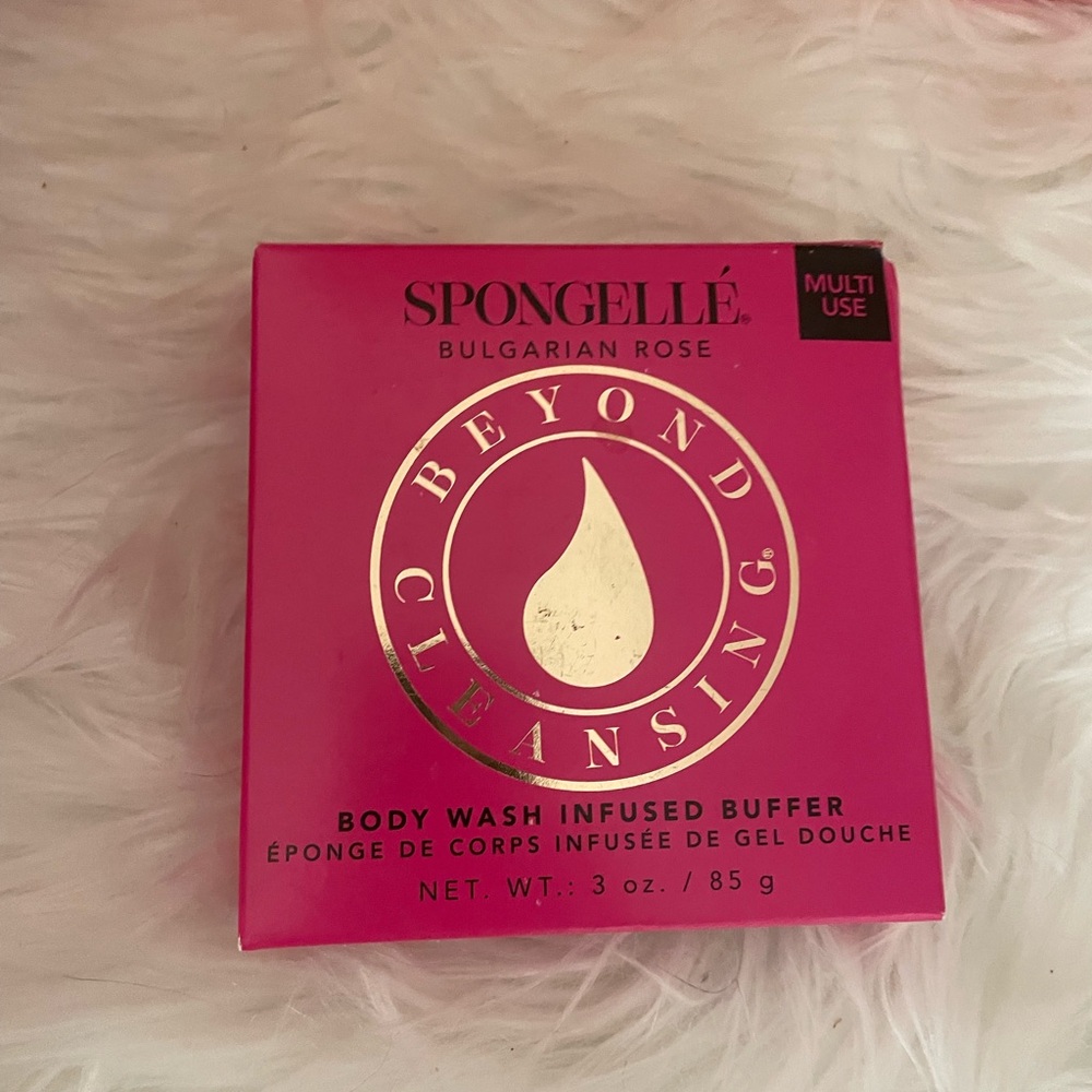 Spongelle Bulgarian Rose body buffer